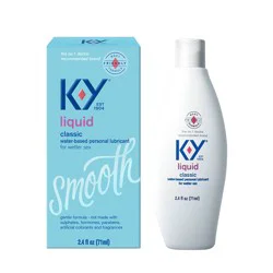 K-Y Liquid Personal Lube - 2.4 fl oz