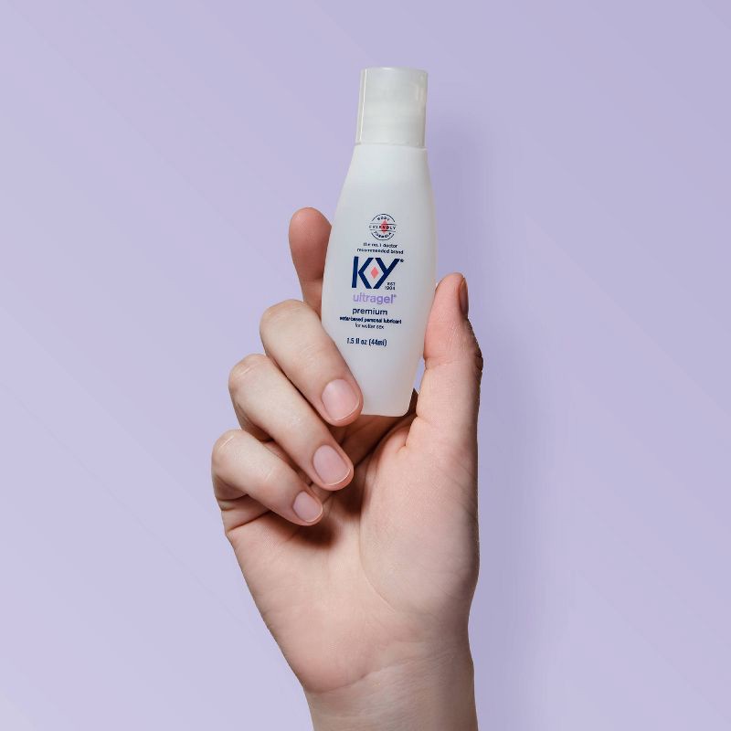 slide 4 of 5, K-Y Ultragel No Fragrance Added Personal Lube - 1.5 fl oz, 1.5 fl oz