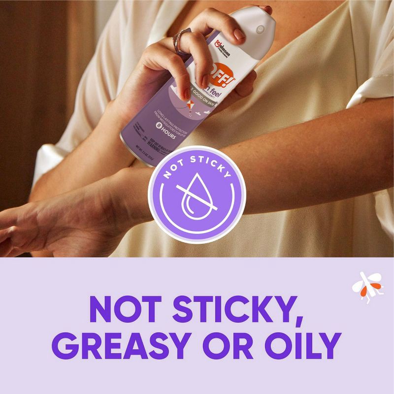 slide 4 of 14, OFF! Clean Feel Mosquito Repellent Picaridin DEET-free Bug Spray - 7.5oz, 7.5 oz