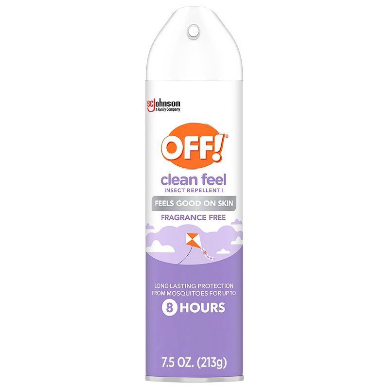 slide 1 of 13, OFF! Clean Feel Mosquito Repellent Bug Spray - 7.5oz, 7.5 oz