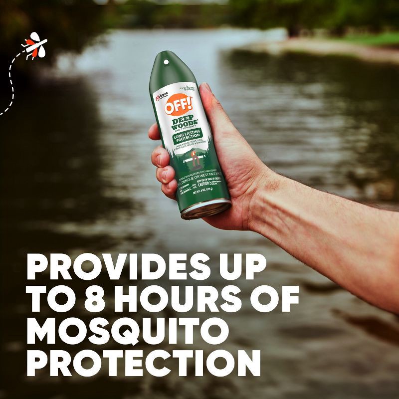 slide 2 of 13, OFF! Deep Woods Mosquito Repellent Bug Spray - 9oz, 9 oz