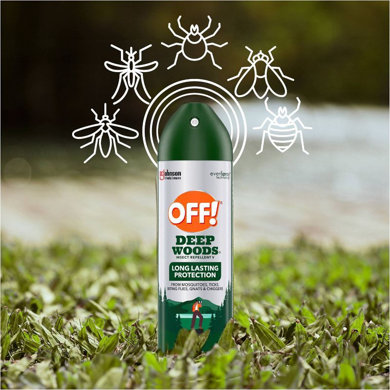 slide 2 of 13, OFF! Deep Woods Mosquito Repellent Bug Spray - 9oz, 9 oz