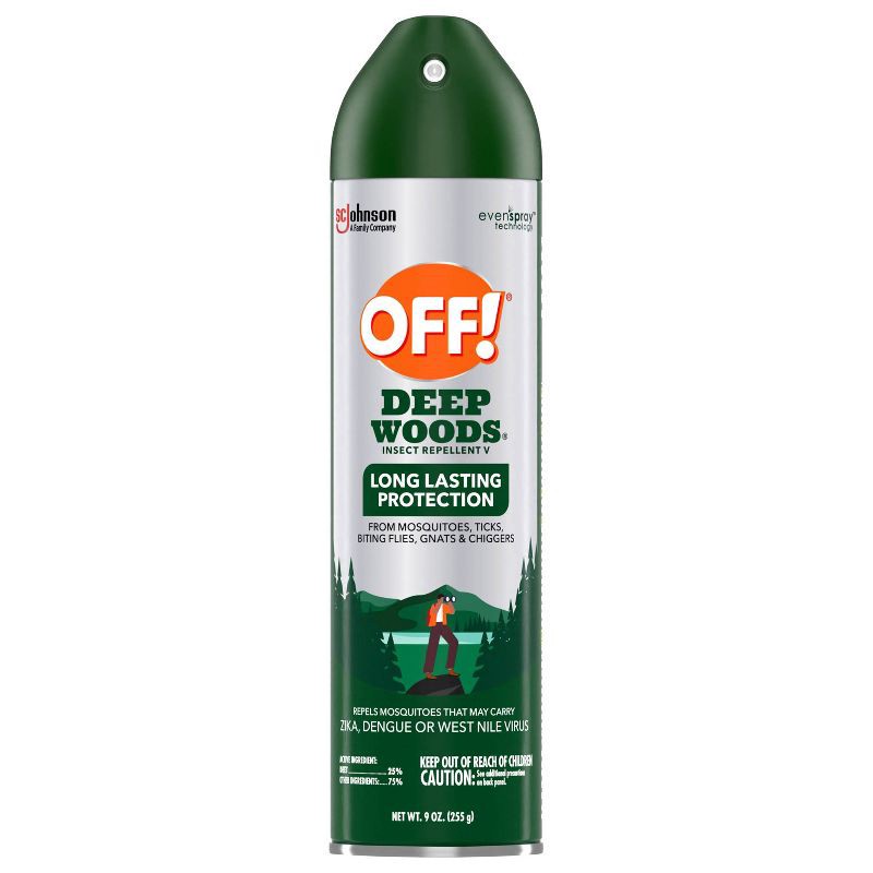 slide 4 of 13, OFF! Deep Woods Mosquito Repellent Bug Spray - 9oz, 9 oz