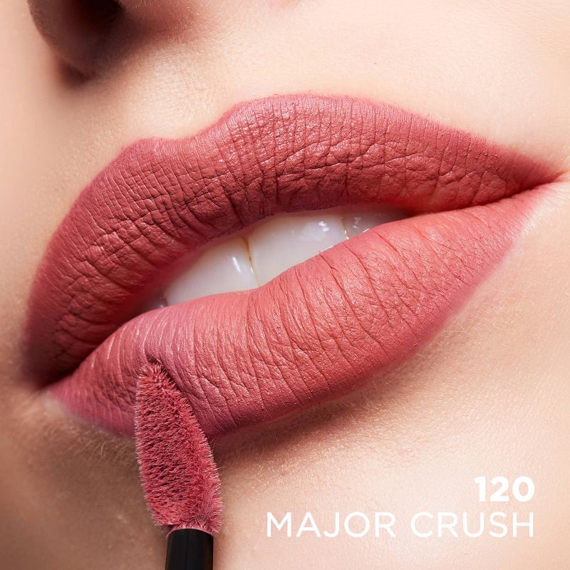 slide 2 of 8, L'Oreal Paris Infallible Matte Resistance Liquid Matte Lipstick - 120 Major Crush - 0.16 fl oz, 0.16 fl oz