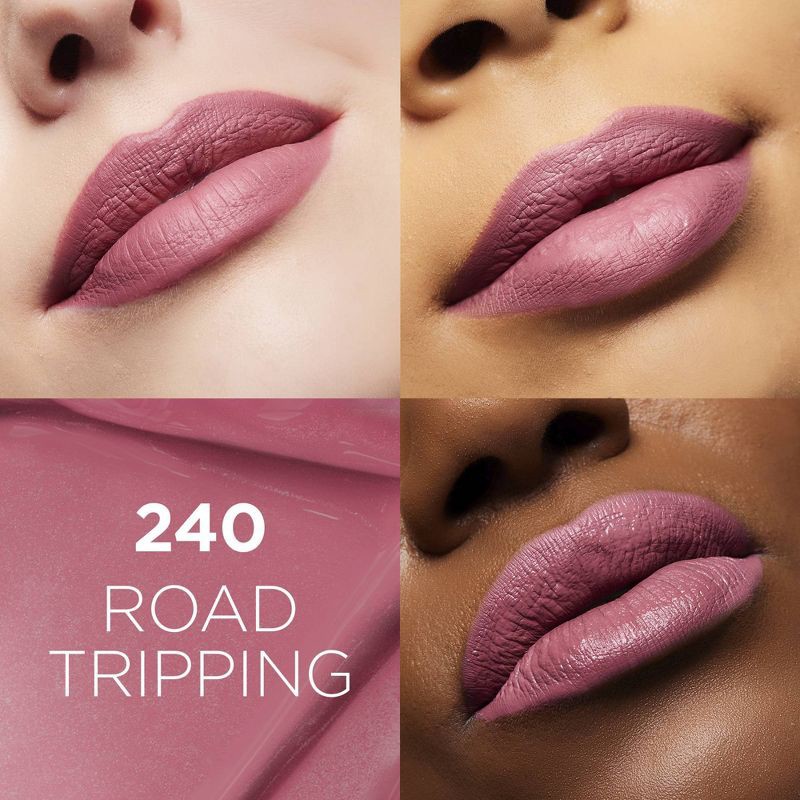 slide 3 of 8, L'Oreal Paris Infallible Matte Resistance Liquid Matte Lipstick - 240 Road Tripping - 0.16 fl oz, 0.16 fl oz