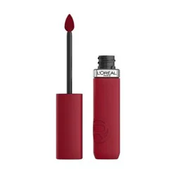 L'Oreal Paris Infallible Matte Resistance Liquid Matte Lipstick - 420 Le Rouge Paris - 0.16 fl oz