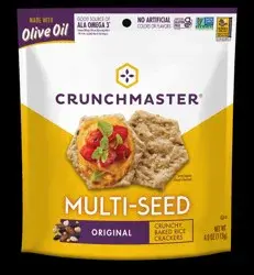 Crunchmaster Original Multi-Seed Crackers Made with Olive Oil