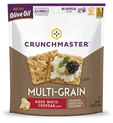 Crunchmaster Multi-Grain Aged White Cheddar