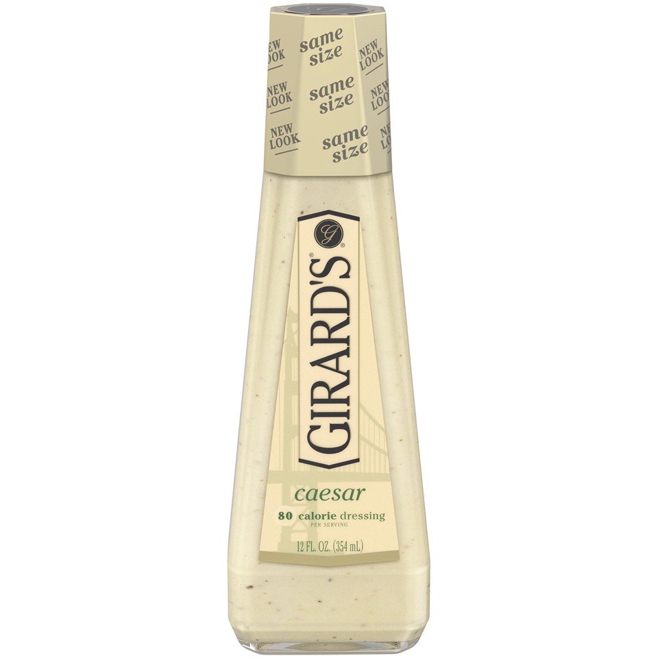 slide 1 of 8, Girard's Caesar Dressing 12 oz, 12 oz