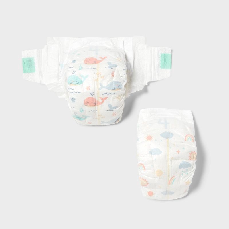 slide 3 of 9, Disposable Diapers - Size 4 - 200ct - up&up™, 4 x 200 ct