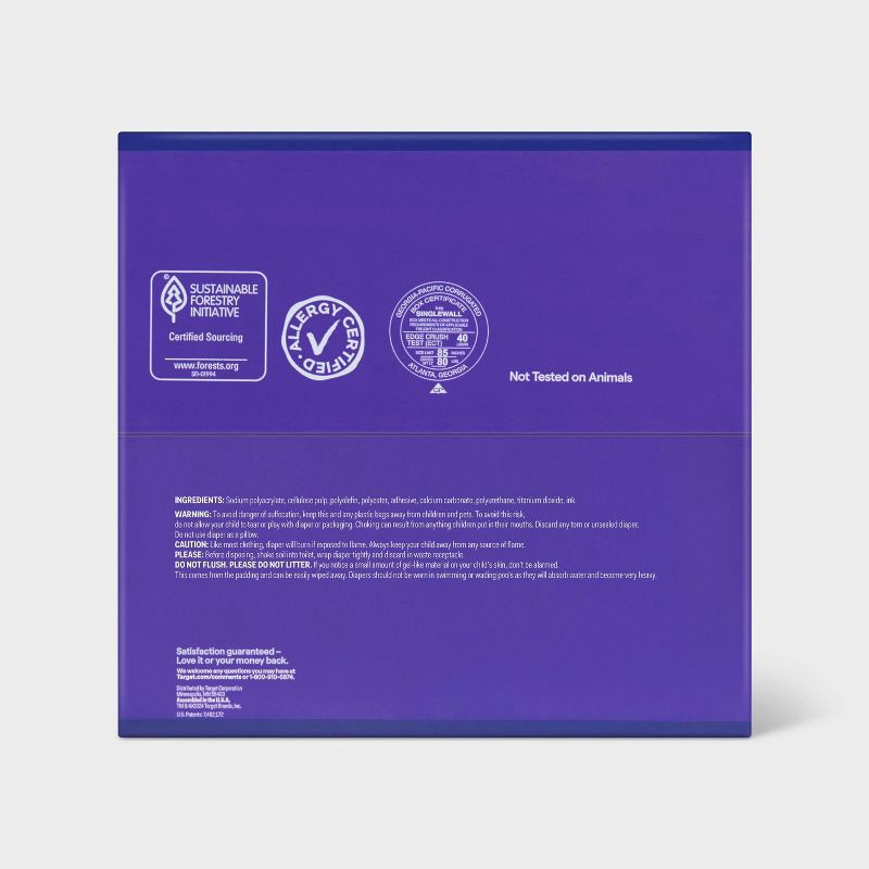 slide 5 of 8, Disposable Overnight Diapers - Size 6 - 42ct - up&up™, 6 x 42 ct