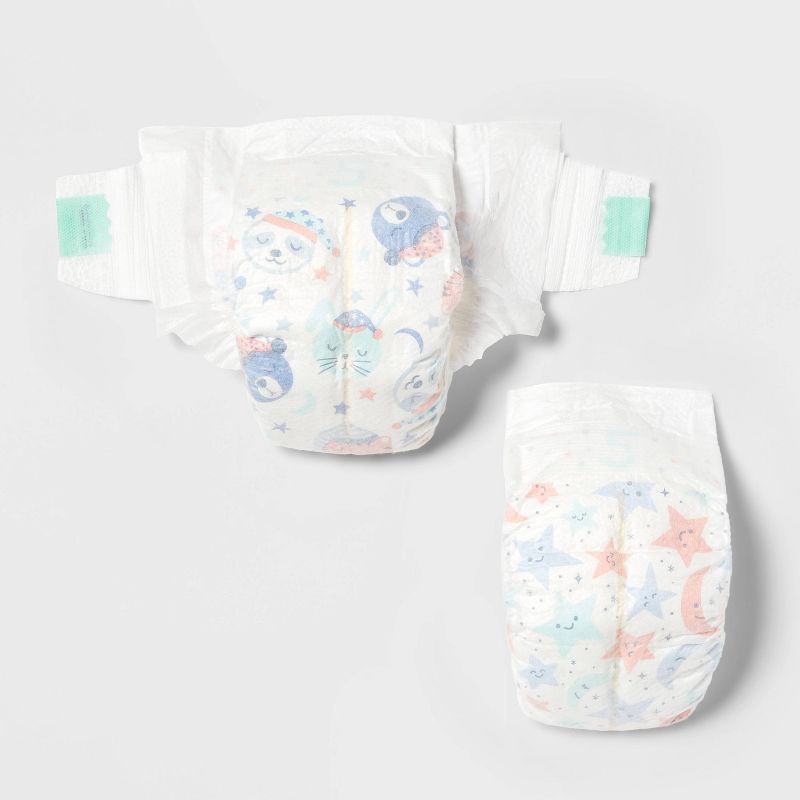 slide 3 of 9, Disposable Overnight Diapers - Size 5 - 50ct - up&up™, 5 x 50 ct