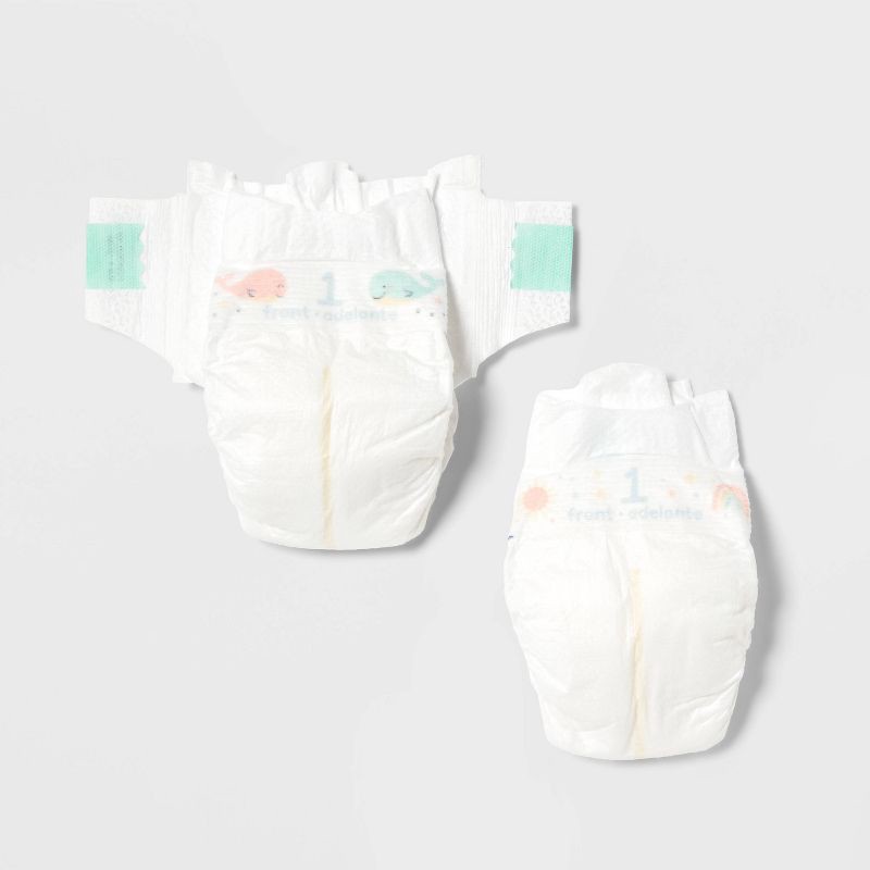 slide 3 of 7, Disposable Diapers - Size 1 - 35ct - up&up™, 35 ct