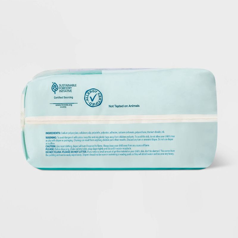 slide 7 of 9, Disposable Diapers - Size 1 - 35ct - up&up™, 1 x 35 ct