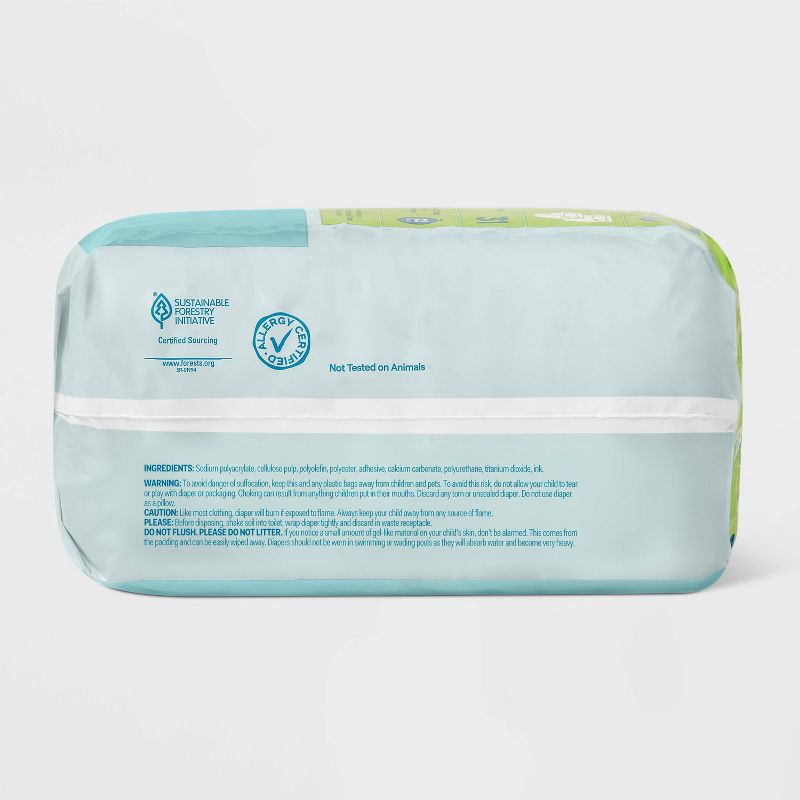 slide 7 of 9, Disposable Diapers - Size 3 - 31ct - up&up™, 3 x 31 ct