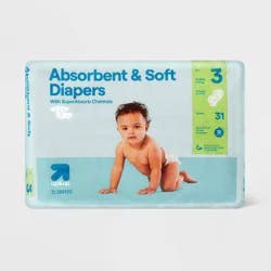 Disposable Diapers - Size 3 - 31ct - up&up™