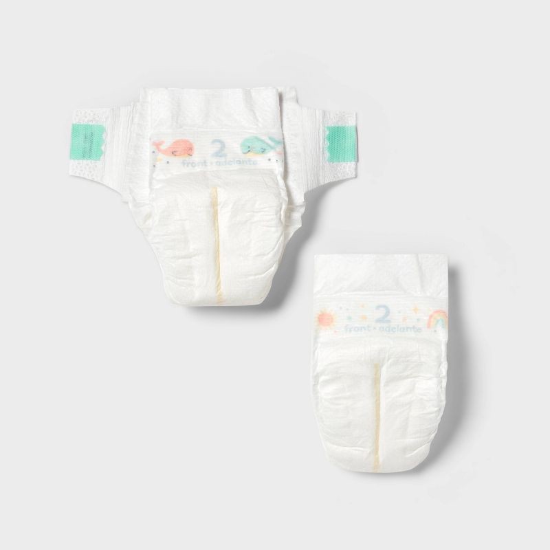 slide 3 of 9, Disposable Diapers - Size 2 - 34ct - up&up™, 2 x 34 ct
