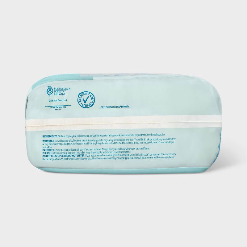 slide 7 of 9, Disposable Diapers - Size 2 - 34ct - up&up™, 2 x 34 ct