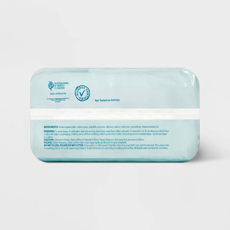 slide 7 of 9, Disposable Diapers - Size 5 - 24ct - up&up™, 5 pk; 24 ct