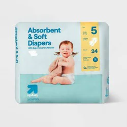 Disposable Diapers - Size 5 - 24ct - up&up™
