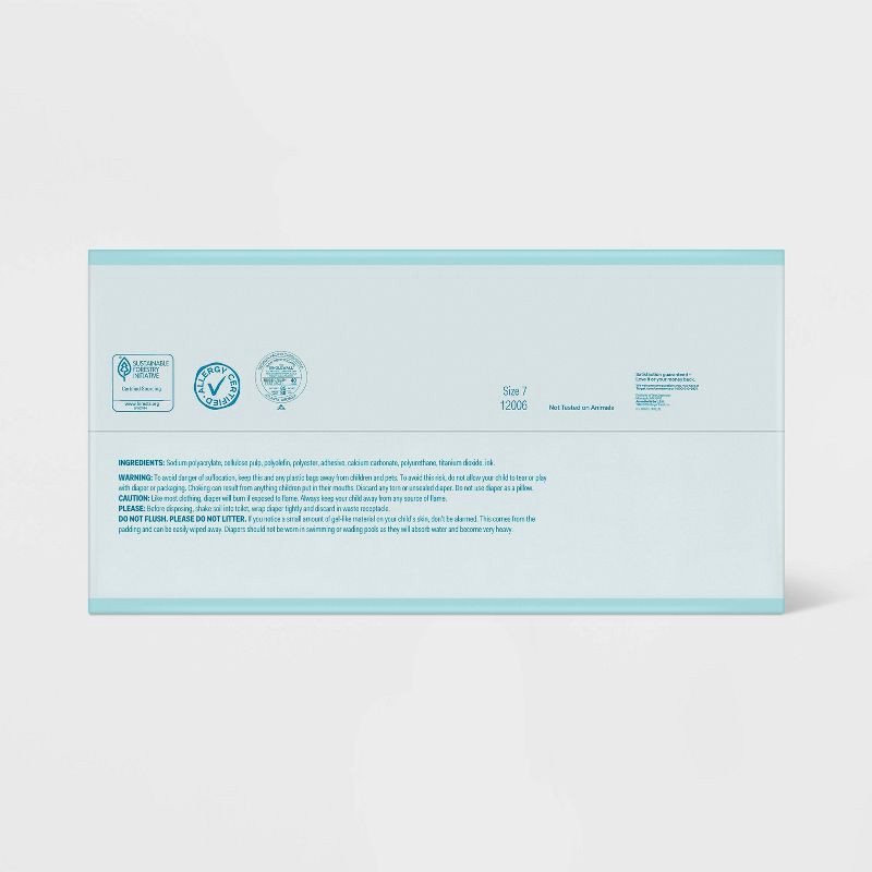 slide 7 of 9, Disposable Diapers - Size 7 - 112ct - up&up™, 7 x 112 ct