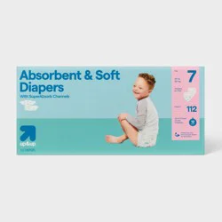 Disposable Diapers - Size 7 - 112ct - up&up™
