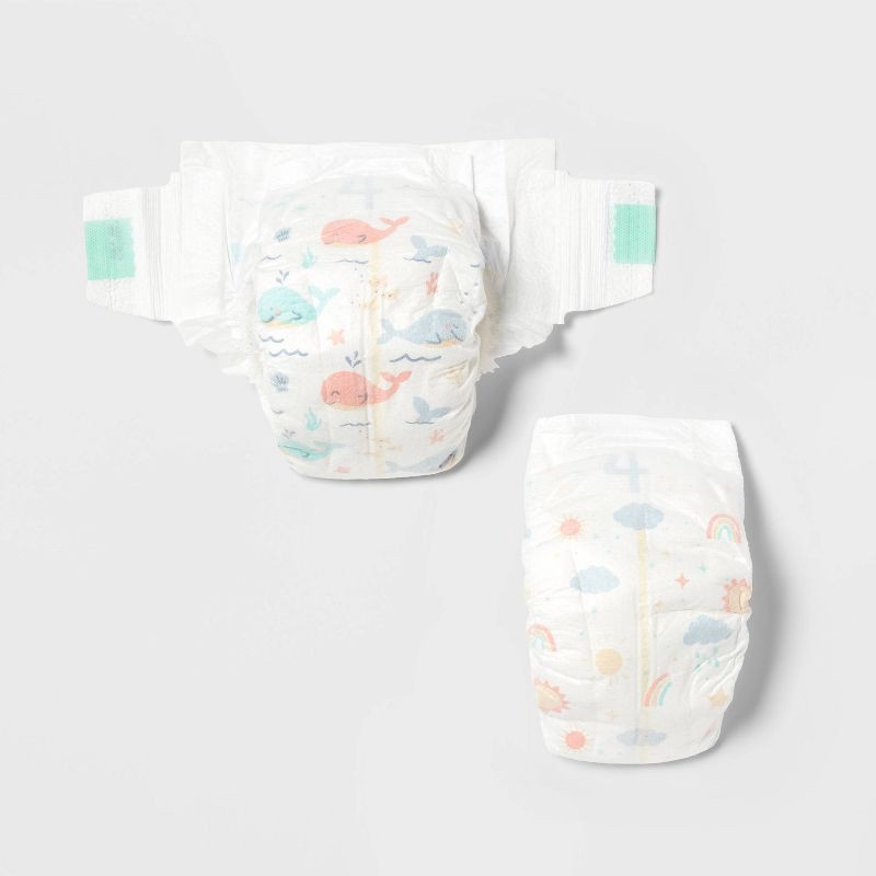 slide 3 of 9, Disposable Diapers - Size 4 - 132ct - up&up™, 4 x 132 ct