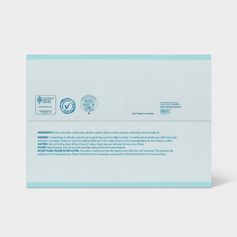 slide 7 of 9, Disposable Diapers - Size 2 - 162ct - up&up™, 2 x 162 ct