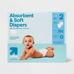 Disposable Diapers - Size 2 - 162ct - up&up™