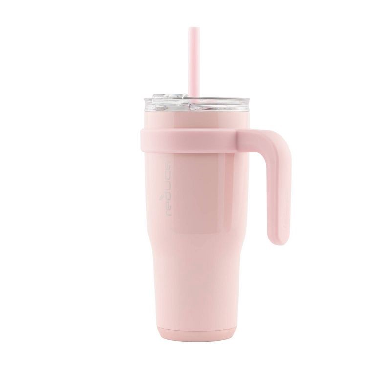 slide 2 of 9, Reduce 24oz Cold1 Vacuum Insulated Stainless Steel Straw Tumbler Mug Cotton Candy, 24 oz