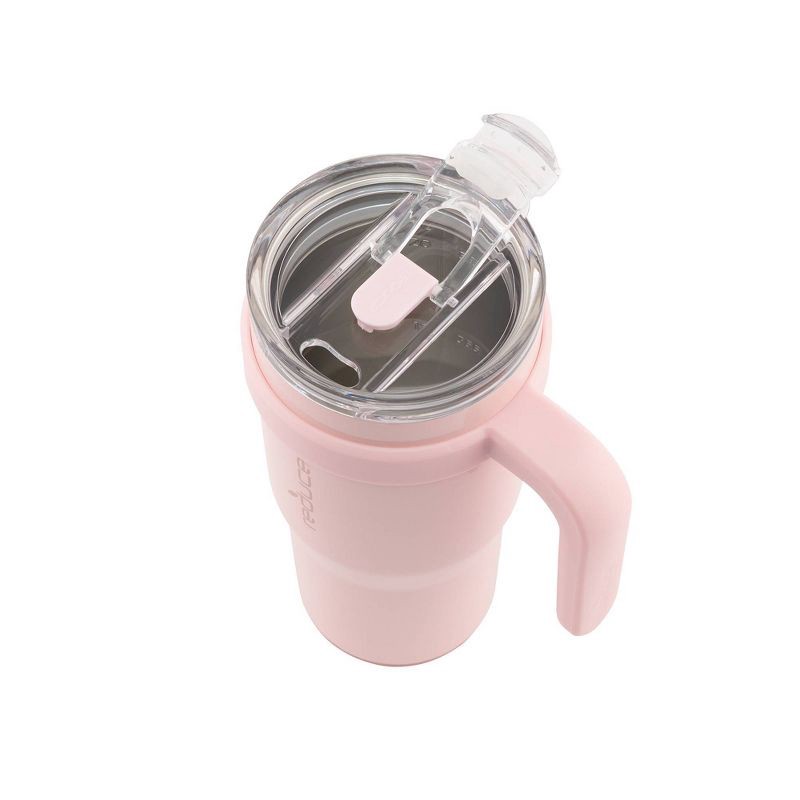slide 5 of 9, Reduce 24oz Cold1 Vacuum Insulated Stainless Steel Straw Tumbler Mug Cotton Candy, 24 oz