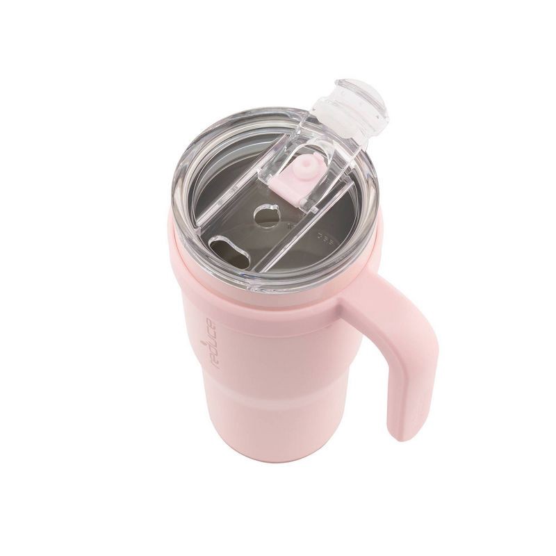 slide 6 of 9, Reduce 24oz Cold1 Vacuum Insulated Stainless Steel Straw Tumbler Mug Cotton Candy, 24 oz