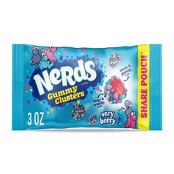 Nerds Gummy Clusters Very Berry Candy - 3oz