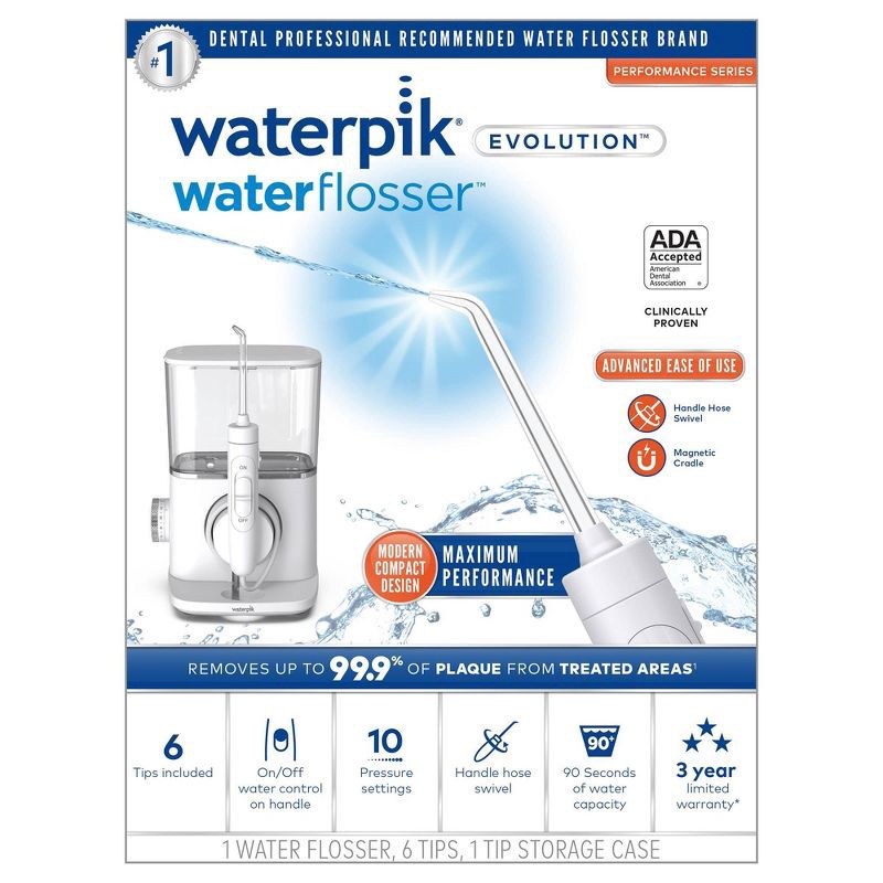 slide 2 of 11, Waterpik Evolution Water Flosser, 1 ct