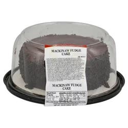Arnie's Bakery Chocolate Mackinaw Fudge Cake, 24 oz