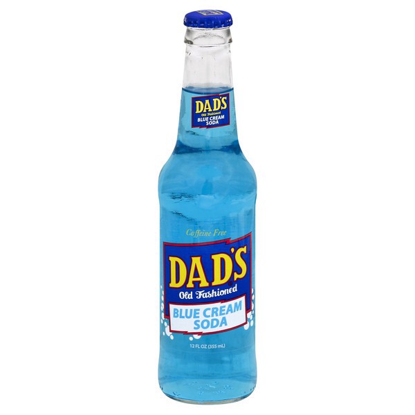 slide 1 of 2, Dad's Old Fashioned Blue Cream Soda - 12 fl oz, 12 fl oz