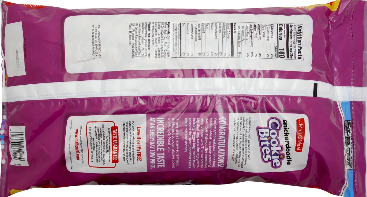 slide 6 of 6, Malt-O-Meal Cereal 34 oz, 34 oz