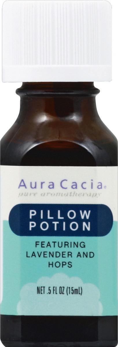 slide 2 of 2, Aura Cacia Pillow Potion Essential Solutions Blend, 0.5 oz