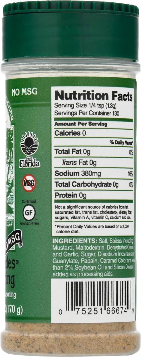slide 2 of 9, Everglades All-Purpose Seasoning 6 oz, 6 oz