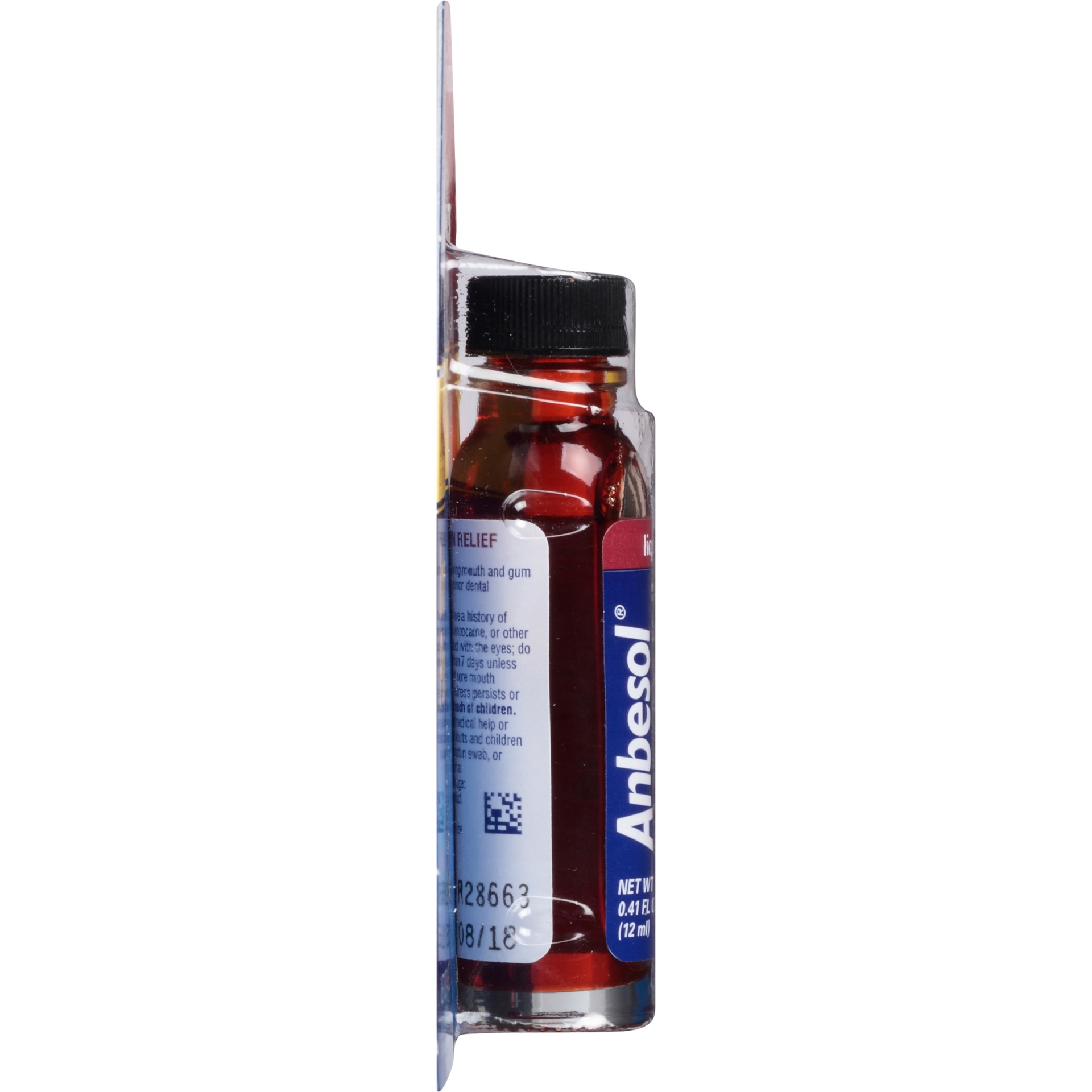 slide 2 of 4, Anbesol Maximum Strength Oral Anesthetic Liquid, 0.41 fl oz