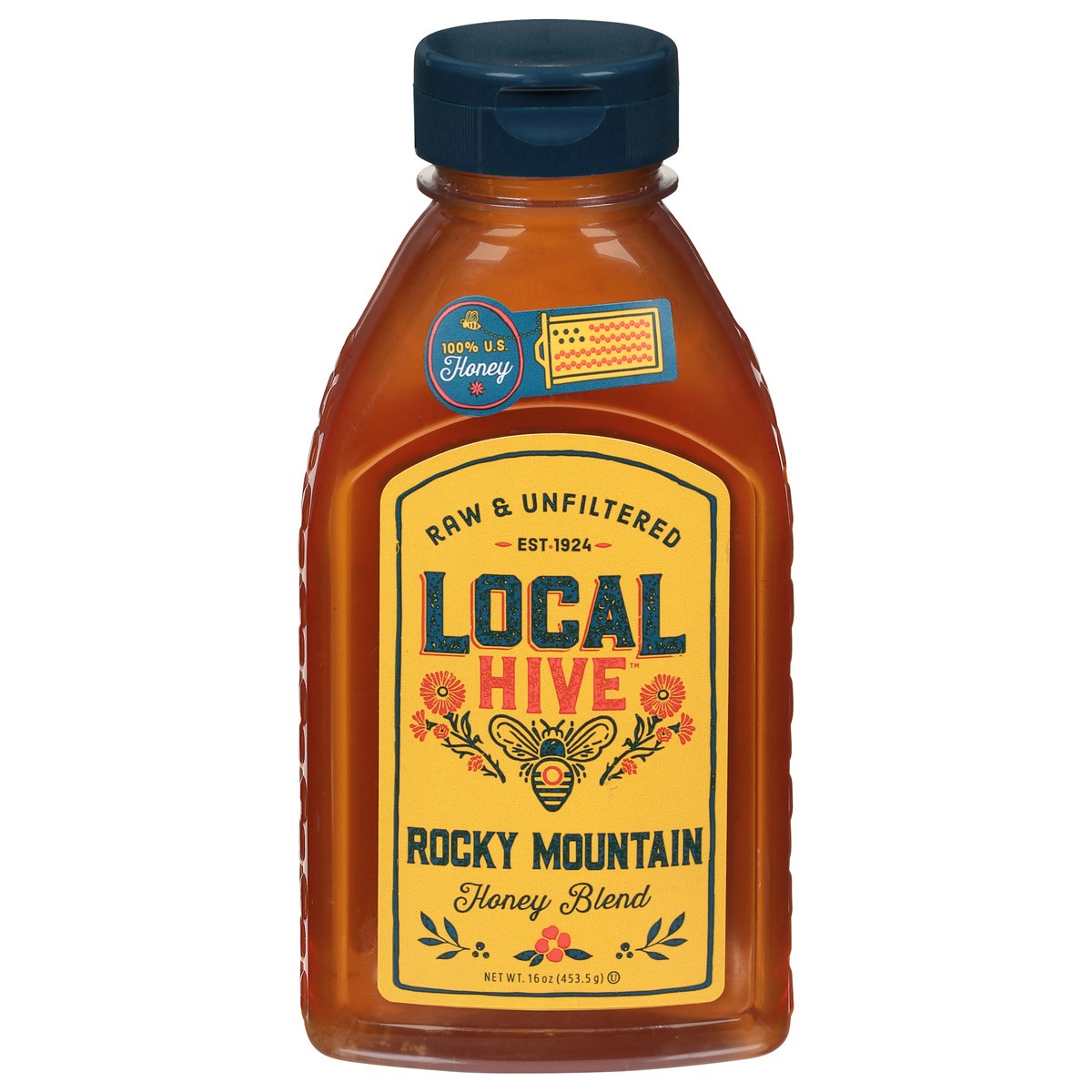 slide 2 of 14, Local Hive Rocky Mountain Raw & Unfiltered Honey Blend 2 oz, 16 oz