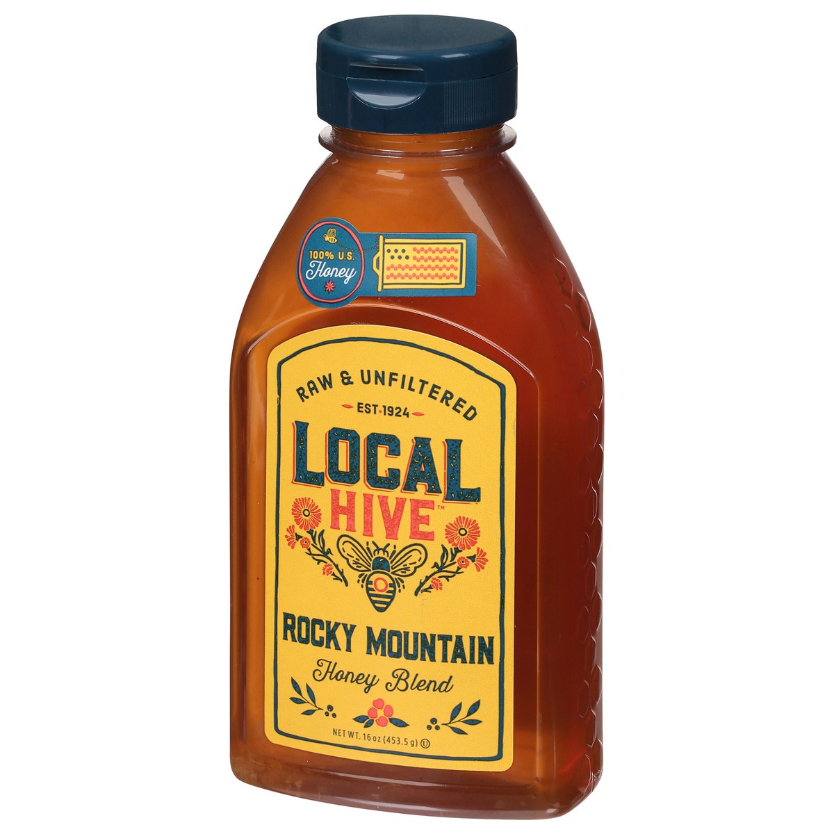 slide 10 of 14, Local Hive Rocky Mountain Raw & Unfiltered Honey Blend 2 oz, 16 oz