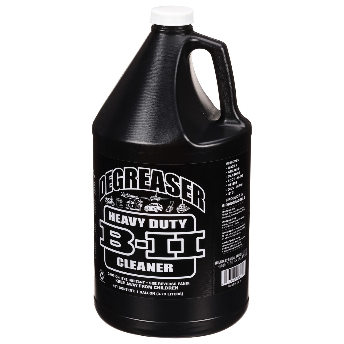 slide 4 of 9, B-II Heavy Duty Cleaner & Degreaser 1 gal, 1 gal