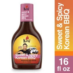 Kogi Sweet & Spicy Korean BBQ Marinade & Sauce, 16 fl oz