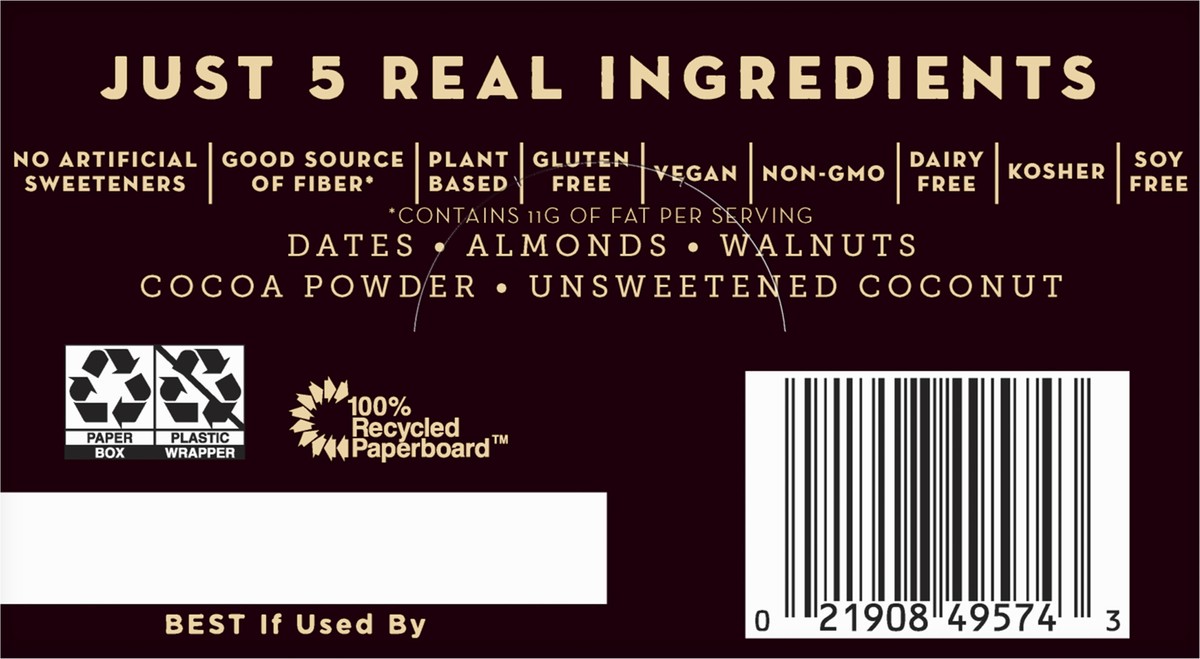 slide 10 of 14, LÄRABAR Cocoa Coconut Chew, Gluten Free Vegan Fruit & Nut Bars, 16 ct, 16 ct