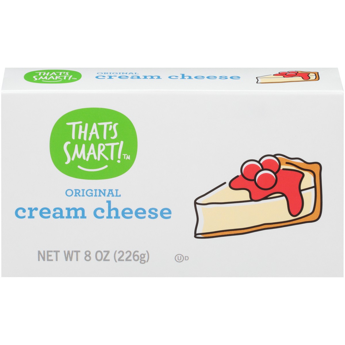 slide 1 of 16, That's Smart! Original Cream Cheese, 8 oz