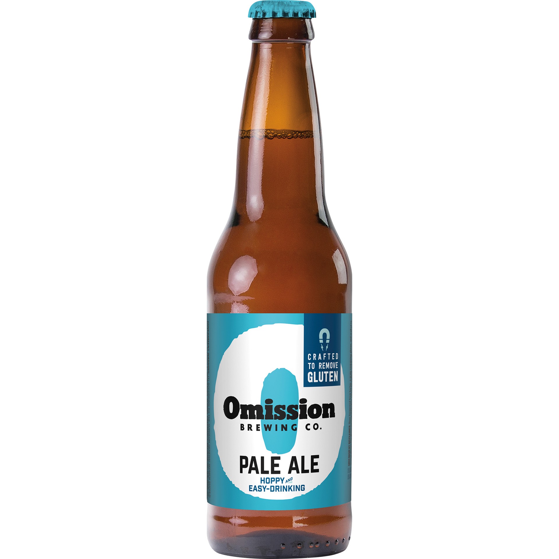 slide 1 of 4, Omission Brewing Co. Pale Ale, 12 fl. oz. Bottle, 12 oz