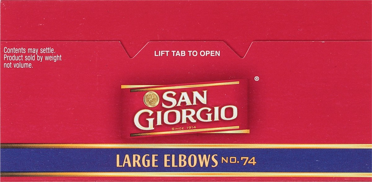 slide 8 of 9, San Giorgio No. 74 Elbows 16 oz, 16 oz