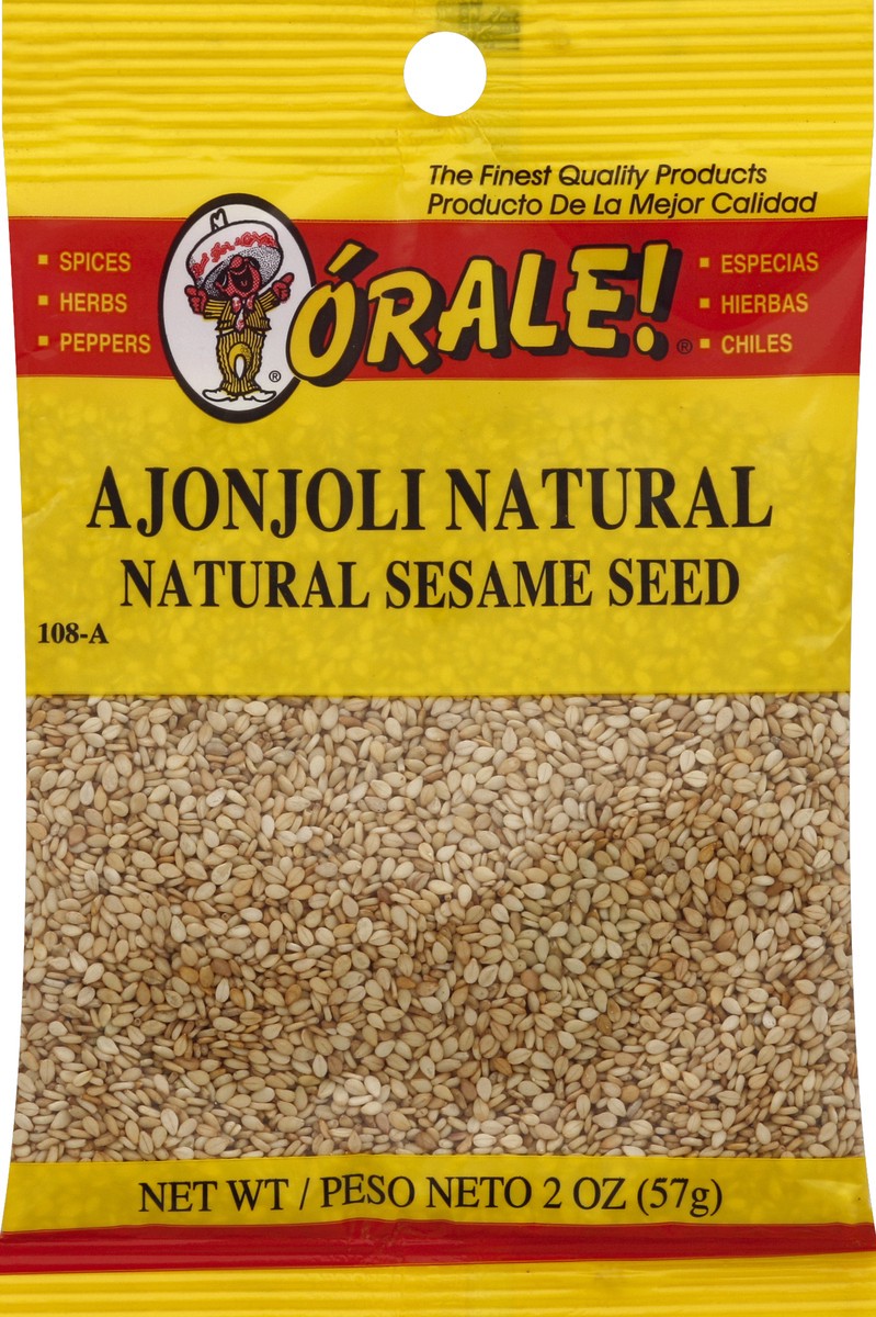 slide 3 of 3, Orale! Sesame Seeds 2 oz, 2 oz