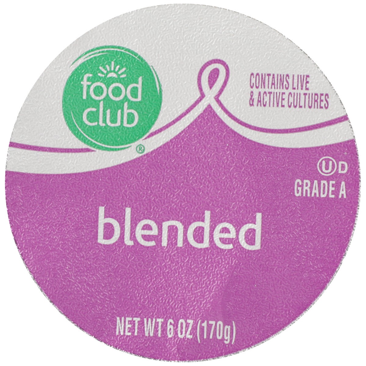 slide 5 of 9, Food Club Key Lime Pie Blended Lowfat Yogurt, 6 oz